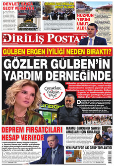 DİRİLİŞ POSTASI 29 Temmuz 2026 gazete manşeti