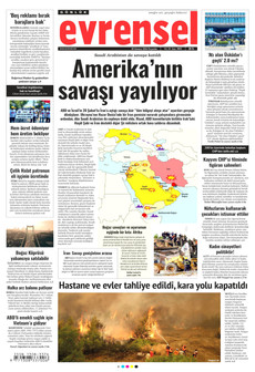 EVRENSEL 30 Temmuz 2026 gazete manşeti