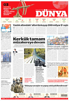DÜNYA 30 Temmuz 2026 gazete manşeti