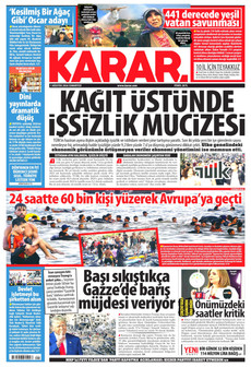 KARAR 1 Ağustos 2026 gazete manşeti