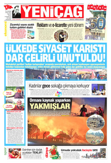 YENİÇAĞ 1 Ağustos 2026 gazete manşeti