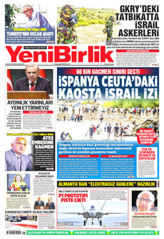 YENİBİRLİK 1 Ağustos 2026 gazete manşeti