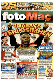 FOTOMAÇ 1 Ağustos 2026 gazete manşeti
