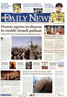 HÜRRİYET DAİLY NEWS 1 Ağustos 2026 gazete manşeti