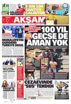 AKŞAM 2 Ağustos 2026 gazete manşeti