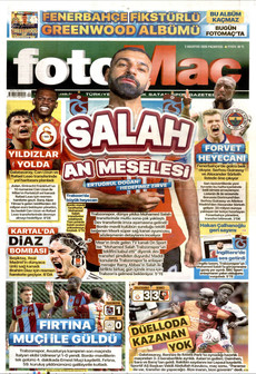 FOTOMAÇ 3 Ağustos 2026 gazete manşeti