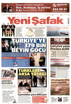YENİ ŞAFAK 4 Ağustos 2026 gazete manşeti