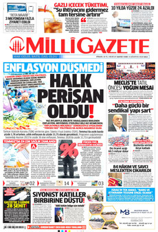 MİLLİ GAZETE 4 Ağustos 2026 gazete manşeti
