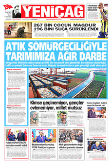 YENİÇAĞ 5 Ağustos 2026 gazete manşeti