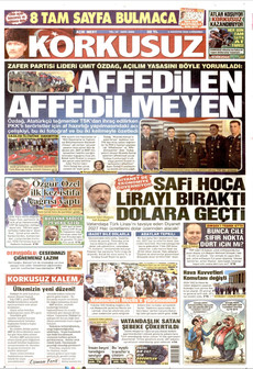 KORKUSUZ 5 Ağustos 2026 gazete manşeti