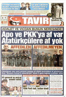 TAVIR GAZETESİ 5 Ağustos 2026 gazete manşeti