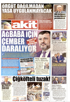 YENİ AKİT 6 Ağustos 2026 gazete manşeti