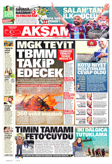AKŞAM 6 Ağustos 2026 gazete manşeti