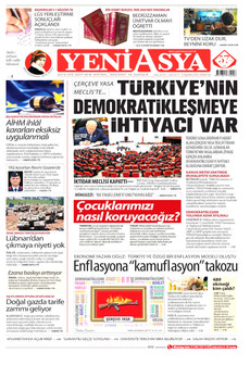 YENİ ASYA 6 Ağustos 2026 gazete manşeti