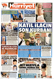 HÜRRİYET 9 Ağustos 2026 gazete manşeti