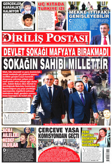 DİRİLİŞ POSTASI 9 Ağustos 2026 gazete manşeti