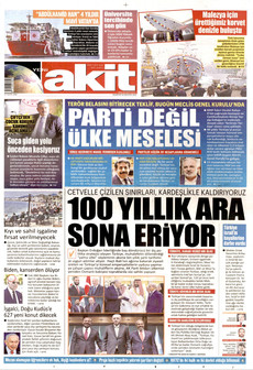YENİ AKİT 10 Ağustos 2026 gazete manşeti