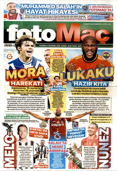 FOTOMAÇ 10 Ağustos 2026 gazete manşeti