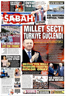 SABAH 11 Ağustos 2026 gazete manşeti