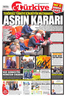 TÜRKİYE GAZETESİ 11 Ağustos 2026 gazete manşeti