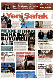YENİ ŞAFAK 11 Ağustos 2026 gazete manşeti