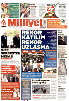 MİLLİYET 11 Ağustos 2026 gazete manşeti