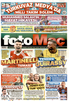 FOTOMAÇ 11 Ağustos 2026 gazete manşeti