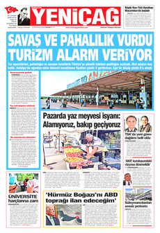 YENİ ASYA 16 Ağustos 2026 Gazete Manşeti Küçük