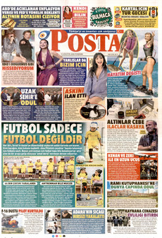 POSTA 13 Ağustos 2026 gazete manşeti
