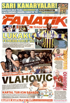 FANATİK 13 Ağustos 2026 gazete manşeti