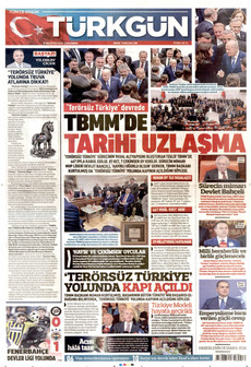 TÜRKGÜN 12 Ağustos 2026 gazete manşeti