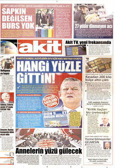YENİ AKİT 17 Ağustos 2026 gazete manşeti