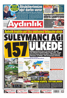 AYDINLIK GAZETESİ 17 Ağustos 2026 gazete manşeti