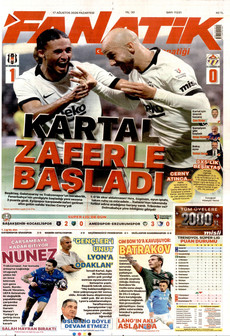 FANATİK 17 Ağustos 2026 gazete manşeti
