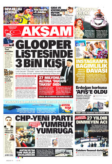 AKŞAM 18 Ağustos 2026 gazete manşeti