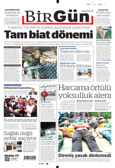 BİRGÜN 18 Ağustos 2026 gazete manşeti