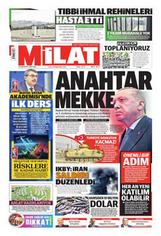MİLAT 18 Ağustos 2026 gazete manşeti