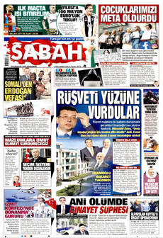 SABAH 20 Ağustos 2026 gazete manşeti