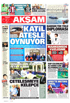 AKŞAM 20 Ağustos 2026 gazete manşeti