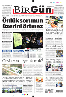 BİRGÜN 20 Ağustos 2026 gazete manşeti
