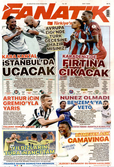 FANATİK 20 Ağustos 2026 gazete manşeti