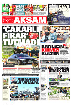 AKŞAM 22 Ağustos 2026 gazete manşeti