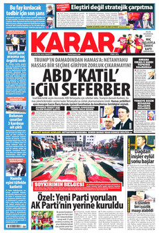 KARAR 22 Ağustos 2026 gazete manşeti