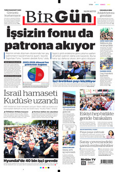 BİRGÜN 22 Ağustos 2026 gazete manşeti