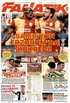 FANATİK 22 Ağustos 2026 gazete manşeti