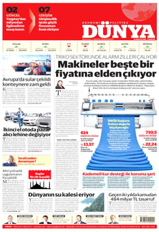 DÜNYA 24 Ağustos 2026 gazete manşeti