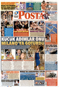 POSTA 24 Ağustos 2026 gazete manşeti