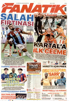 FANATİK 24 Ağustos 2026 gazete manşeti
