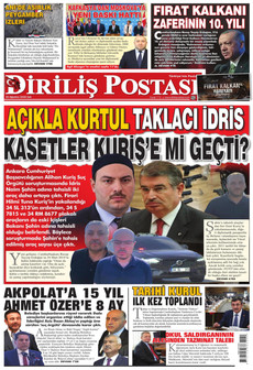 DİRİLİŞ POSTASI 25 Ağustos 2026 gazete manşeti