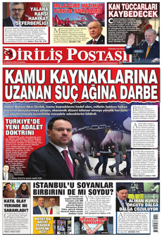 DİRİLİŞ POSTASI 26 Ağustos 2026 Gazete Manşeti Küçük